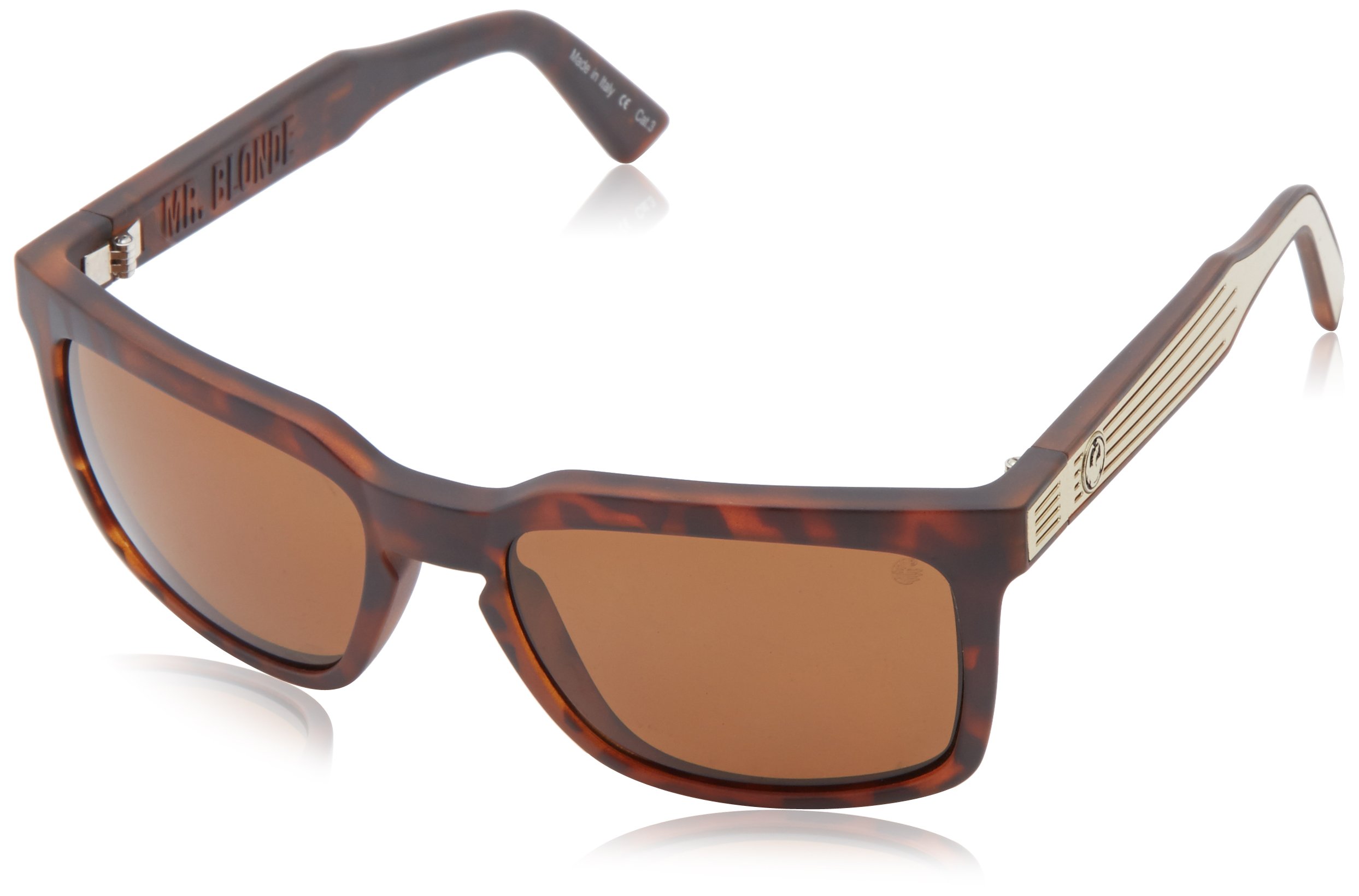 Dragon Alliance Mr. Blonde Matte P2 Polarized Sunglasses Tortoise Brown - Stylish UV Protection for Outdoor Sports & Driving