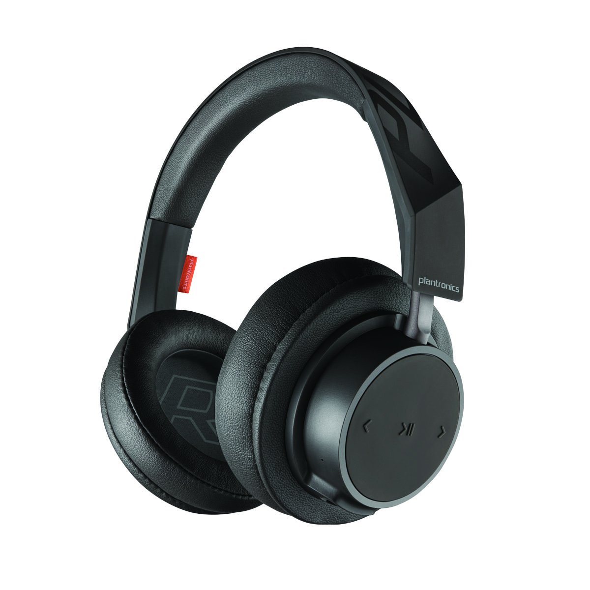 Plantronics Backbeat Go 600 Wireless Bluetooth Headphones with Noise Isolation - Over-Ear Headset for Work, Travel & Gym - Black (Model 211138-99)