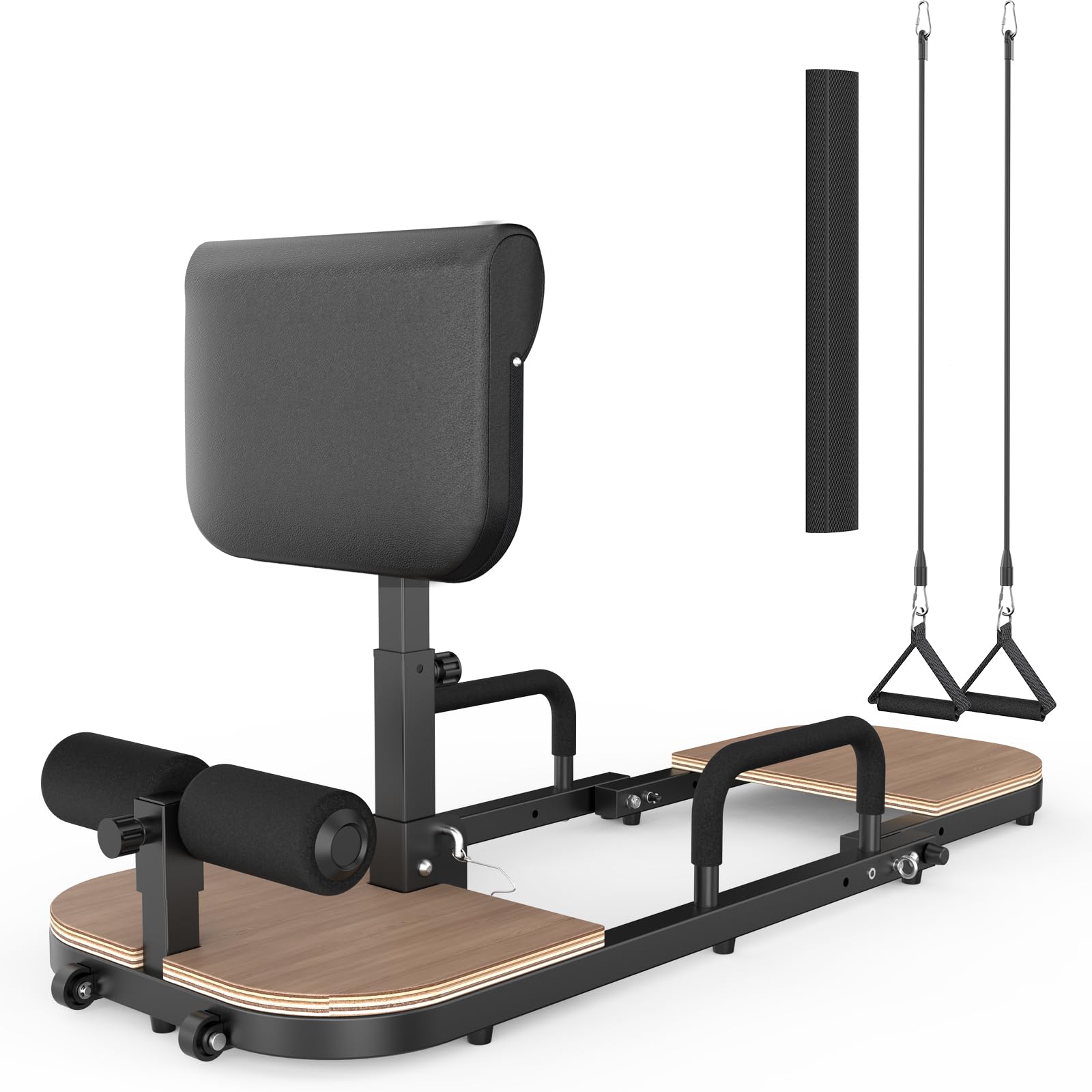 BEKING Adjustable Hip Thrust Machine & Sissy Squat Bench - Glute Workout Equipment for Home Gym, Leg Exercise Equipment for Squats, Push Ups & Sit Ups - Perfect for Strength Training and Toning at Home