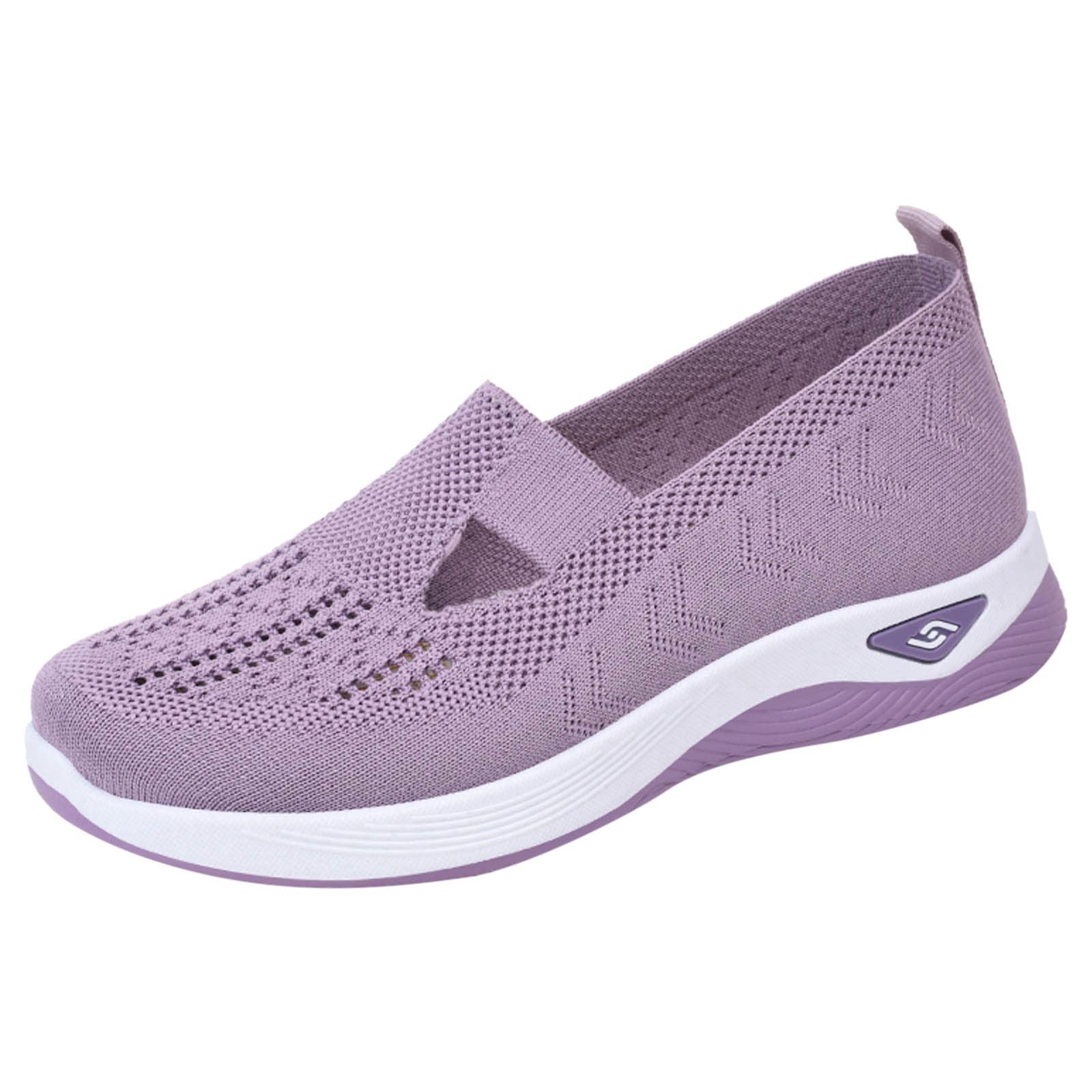 **Women's & Men's Breathable Orthopedic Slip-On Casual Shoes - Comfortable Walking Sneakers for Work, Travel & Everyday Wear**