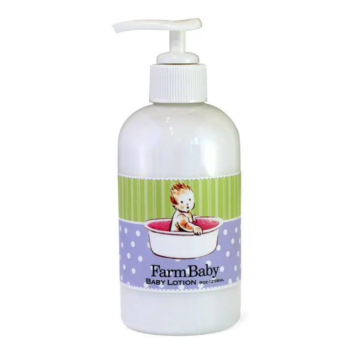 Organic Baby Lotion with Aloe Vera & Lavender Essential Oil - Hypoallergenic, Fragrance-Free Moisturizer for Newborn & Sensitive Skin - Perfect for Daily Hydration & Massage