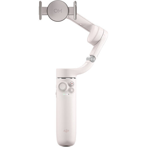 Refurbished DJI OM 5 Smartphone Gimbal Stabilizer - White | Compact 3-Axis Stabilization for Vlogging, Travel & Content Creation