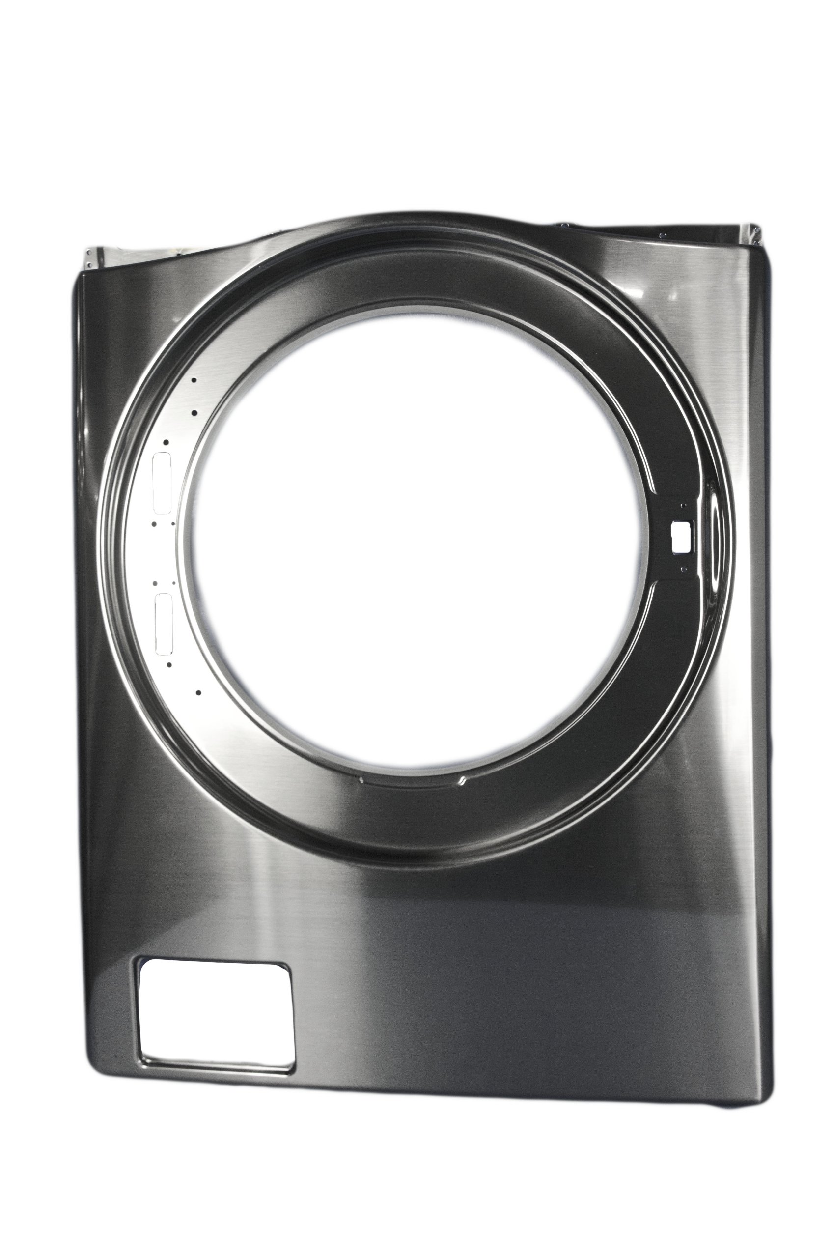 LG Electronics MCK58110501 Washer Cabinet Front Panel Replacement Part - Stainless Steel Cover for LG Washing Machine Repair & Maintenance | Perfect for Home Appliance DIY Fixes & Laundry Room Upgrades