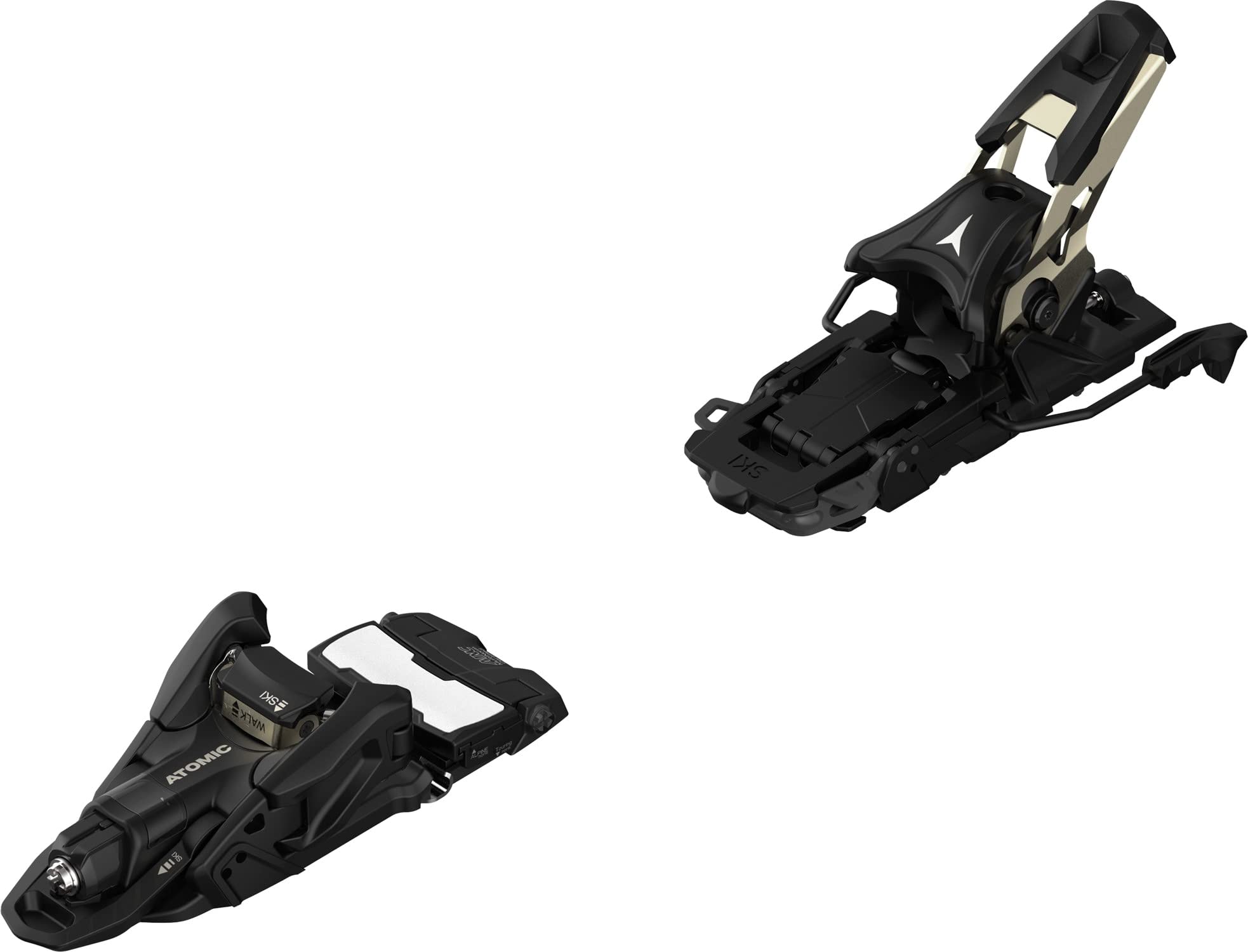 **ATOMIC N Shift 13 MNC Ski Bindings - Unisex Adult Alpine Ski Bindings - Black/Gold - One Size - Perfect for All-Mountain & Freeride Skiing**
