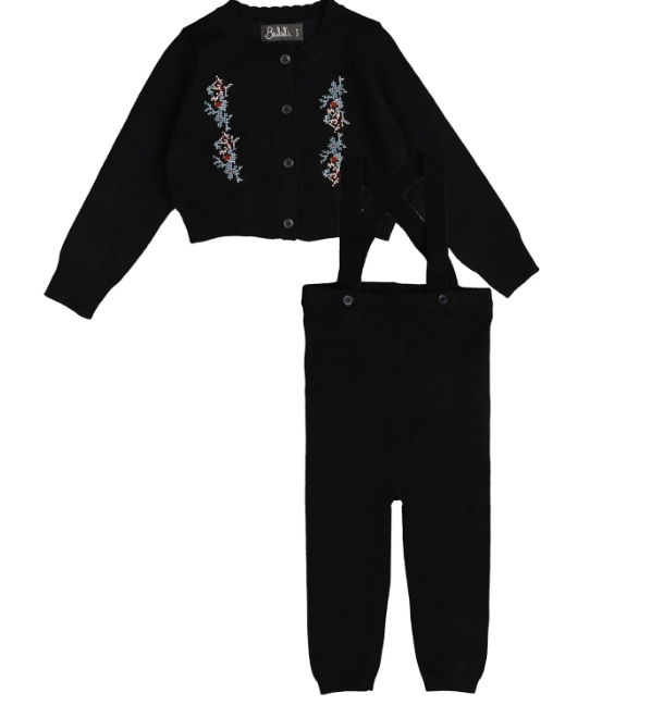 BELATI Cross Stitch Embroidered Baby Clothes Set for Boys & Girls (6 Months to 2 Years) - Perfect for Newborn Photoshoots, Christening Gifts & Special Occasions
