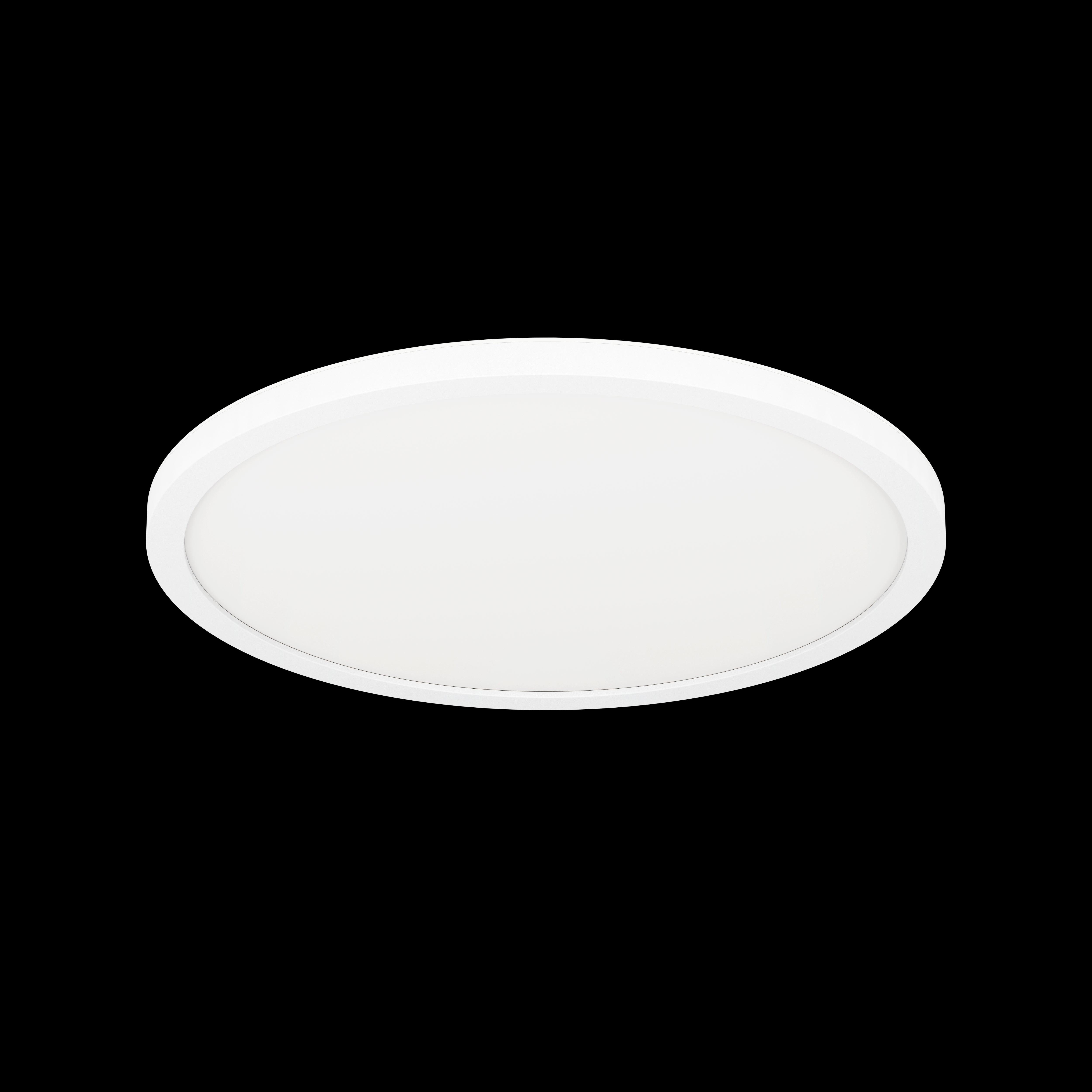Eglo Connect Rovito Z Round White Smart LED Flush Mount Ceiling Light 29.5cm - Dimmable WiFi-Enabled Lighting for Bedroom, Kitchen & Living Room