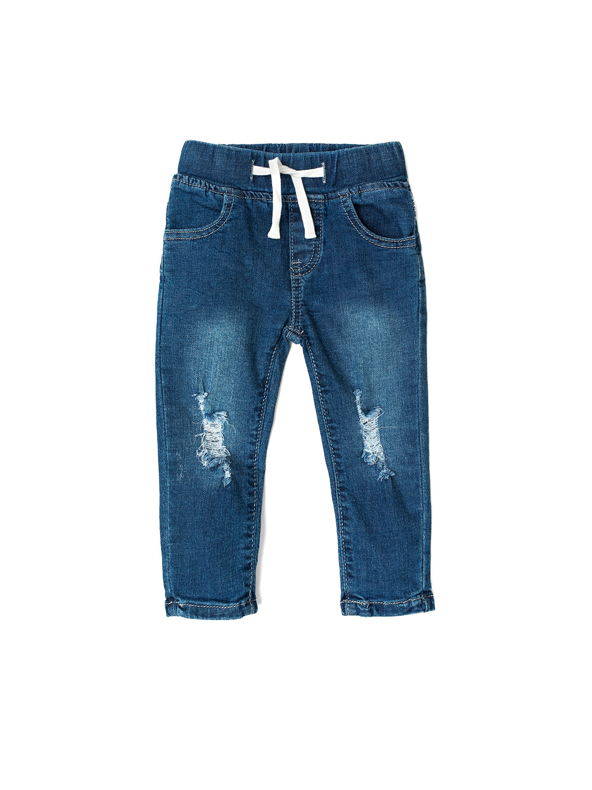 Vintage Distressed Denim Jeans for Men & Women - High-Quality Classic Ripped Jeans | Perfect for Casual Wear, Street Style & Everyday Outfits