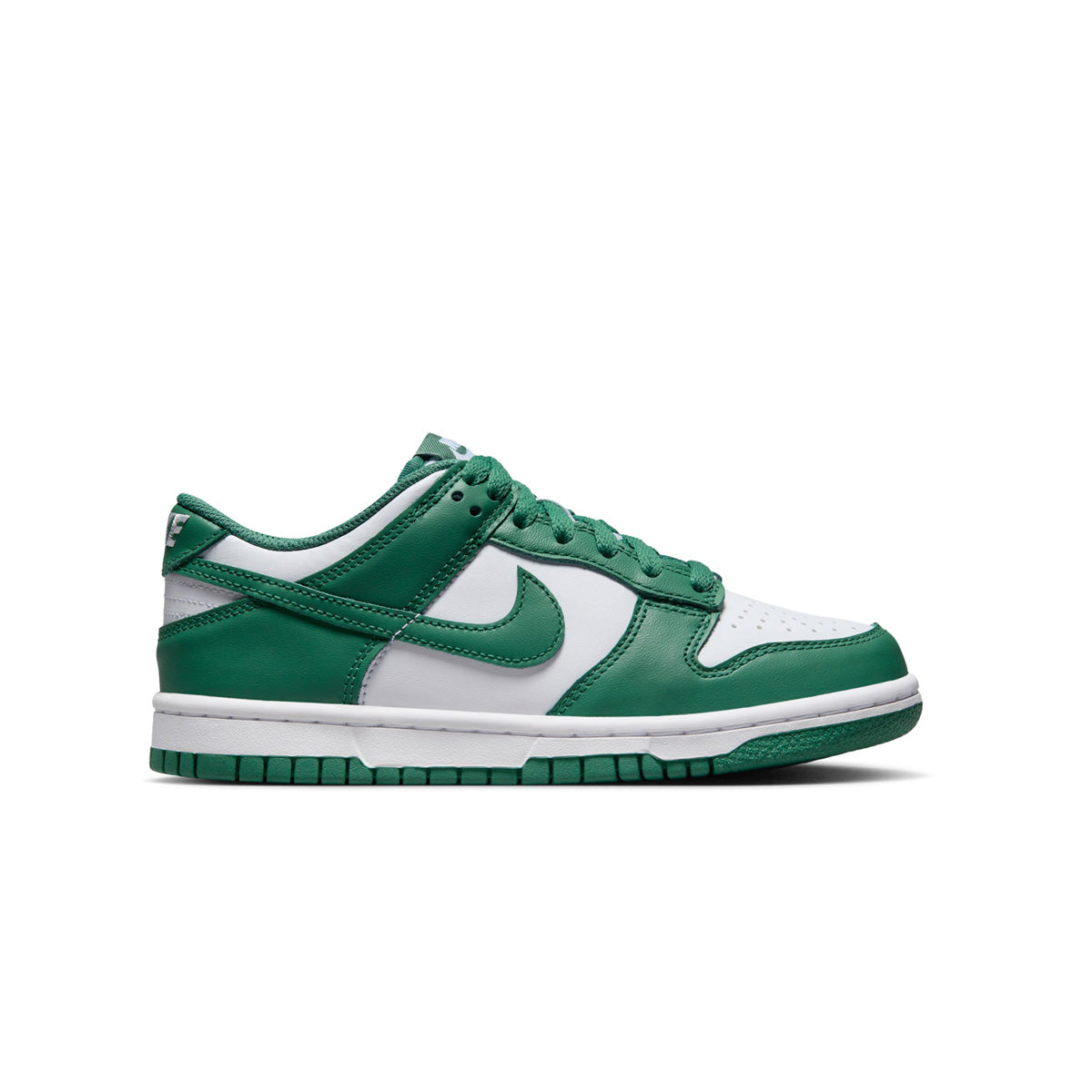 Nike Kids Dunk Low 'Spruce Green' Sneakers - Lightweight Basketball Shoes for Boys & Girls - Perfect for School, Sports & Casual Wear