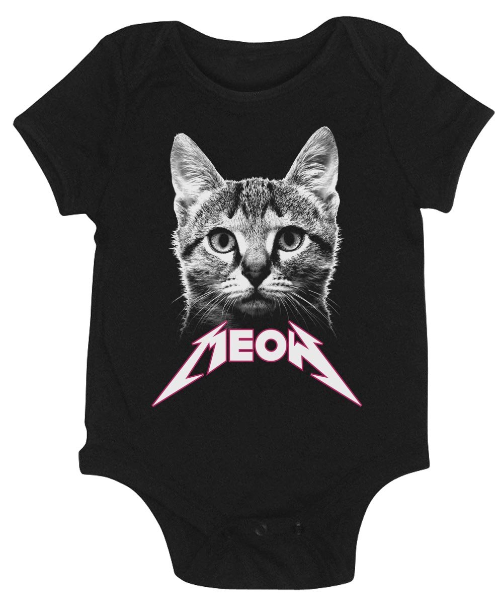 Funny Cat Bodysuit - Cute Cat Meow Baby Onesie for Newborns & Infants | Perfect for Photo Shoots, Birthday Gifts & Everyday Wear