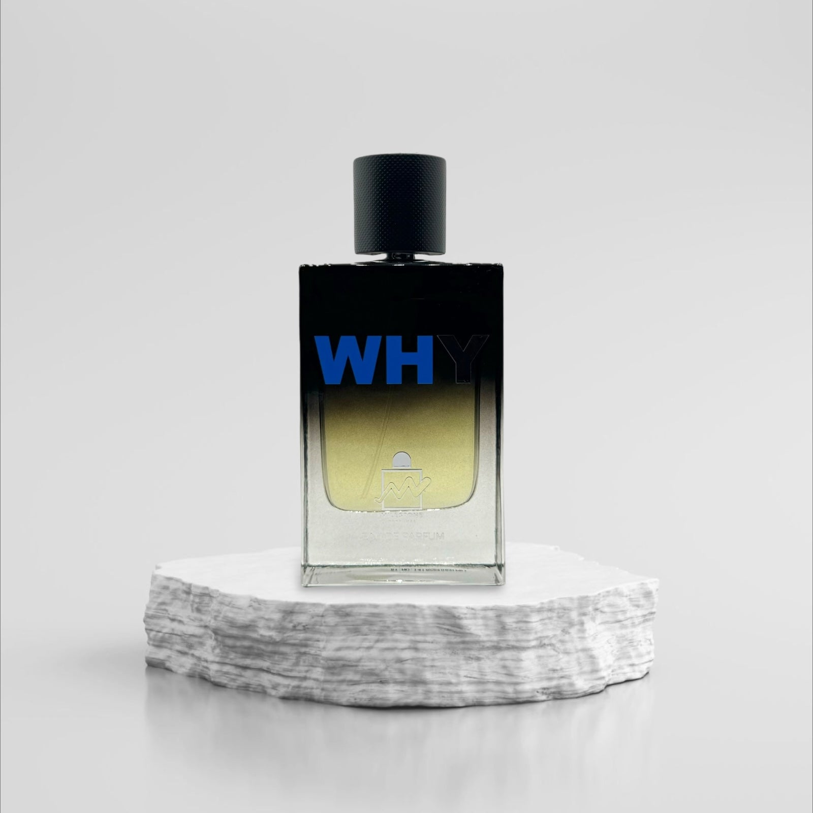 Why Pour Homme Eau De Parfum for Men - 3.4 oz / 100ml Luxury Cologne - Long Lasting Fragrance for Date Night, Office & Special Occasions