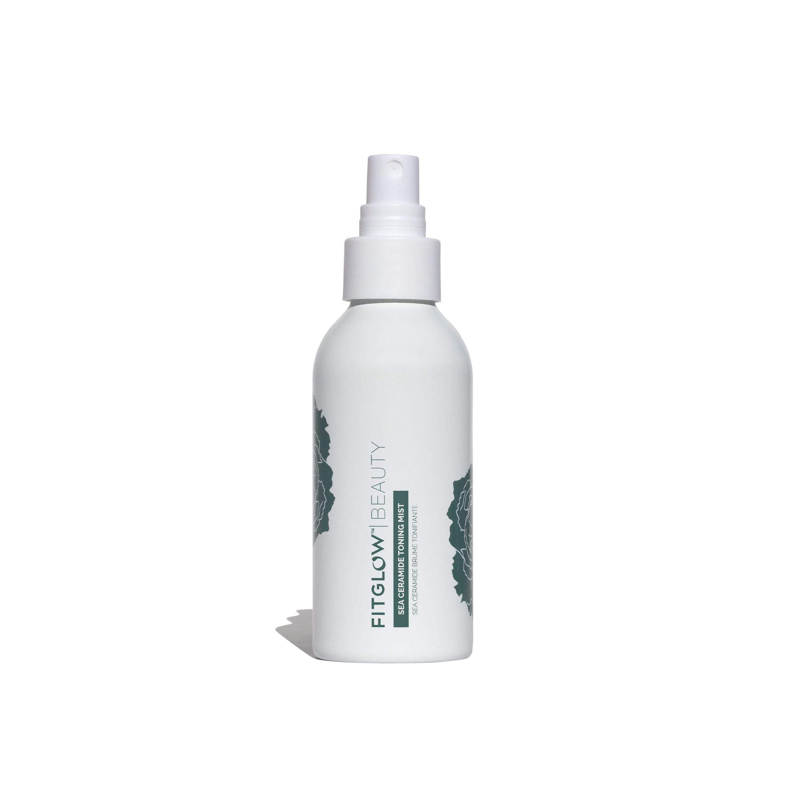 Fitglow Beauty Sea Ceramide Toning Mist - Hydrating Facial Spray with Ceramides & Marine Extracts for Dry Skin | Refresh & Replenish Skin On-The-Go, Perfect for Travel & Post-Workout Care