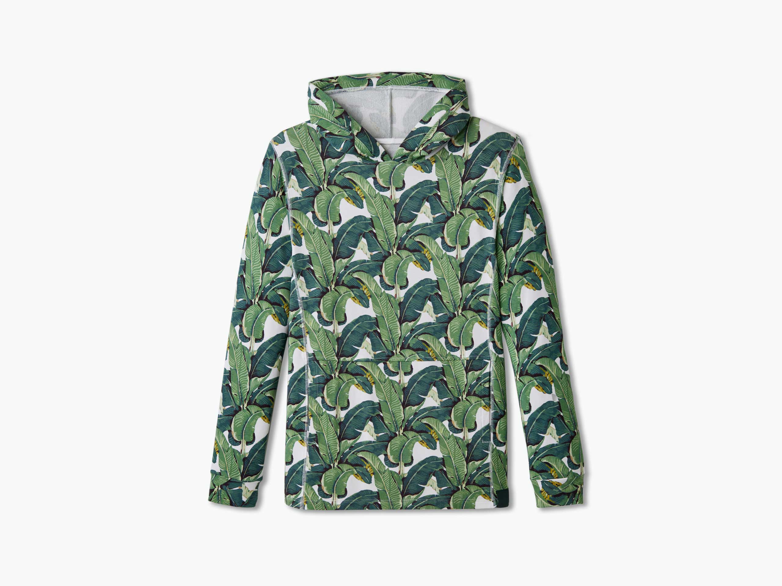 Cozy Lounge Hoodie with Palm Tree Design - Soft & Comfortable Pullover for Men & Women - Perfect for Relaxing at Home, Casual Outings & Travel