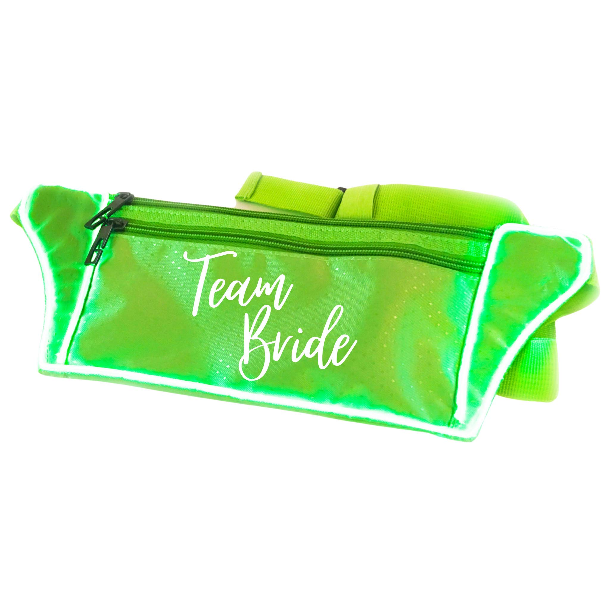 Team Bride LED Fanny Pack - Bachelorette Party & Wedding Accessory