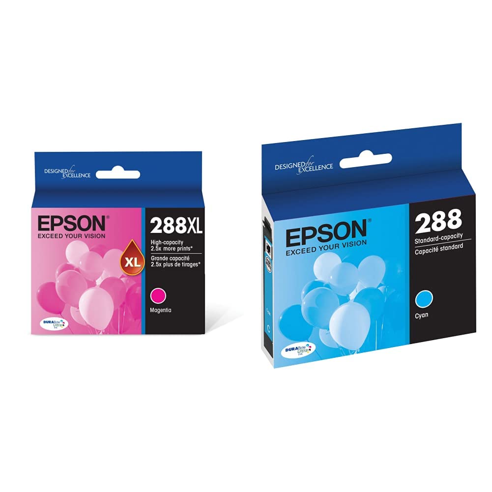 Epson T288XL320-S DURABrite Ultra High Capacity Magenta Ink Cartridge (Compatible with Select Epson Expression Printers) - Ideal for Home Office Printing, Photo Projects & Crafting