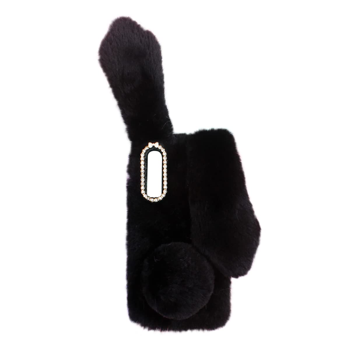 Mikikit Soft Plush Bunny Phone Case for G Fast - Cute Protective Cover with Fluffy Bunny Ears - Perfect for Kids, Teens, and Gift Giving