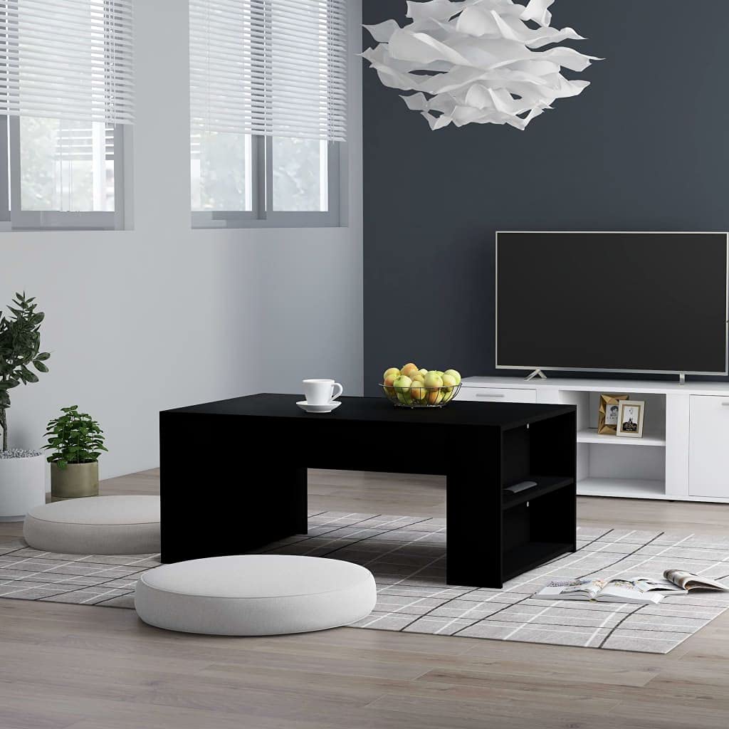 FAMIROSA Modern Coffee Table with Storage - 39.4