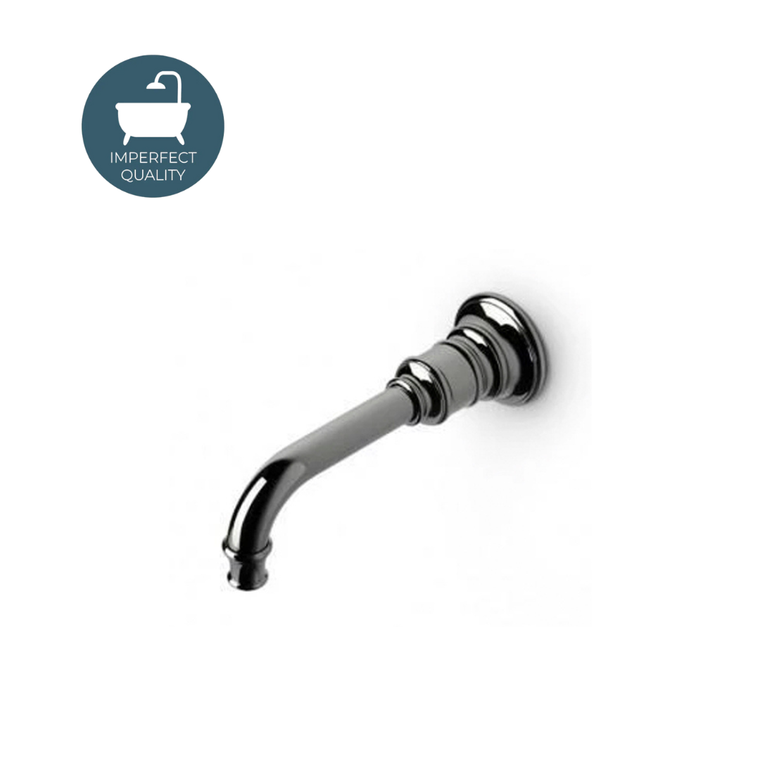 Waterworks Olympia Wall Mounted Tub Spout in Nickel - Durable Bathroom Faucet for Modern Showers & Bathtubs - Perfect for Home Renovation & Spa-Like Bath Experience