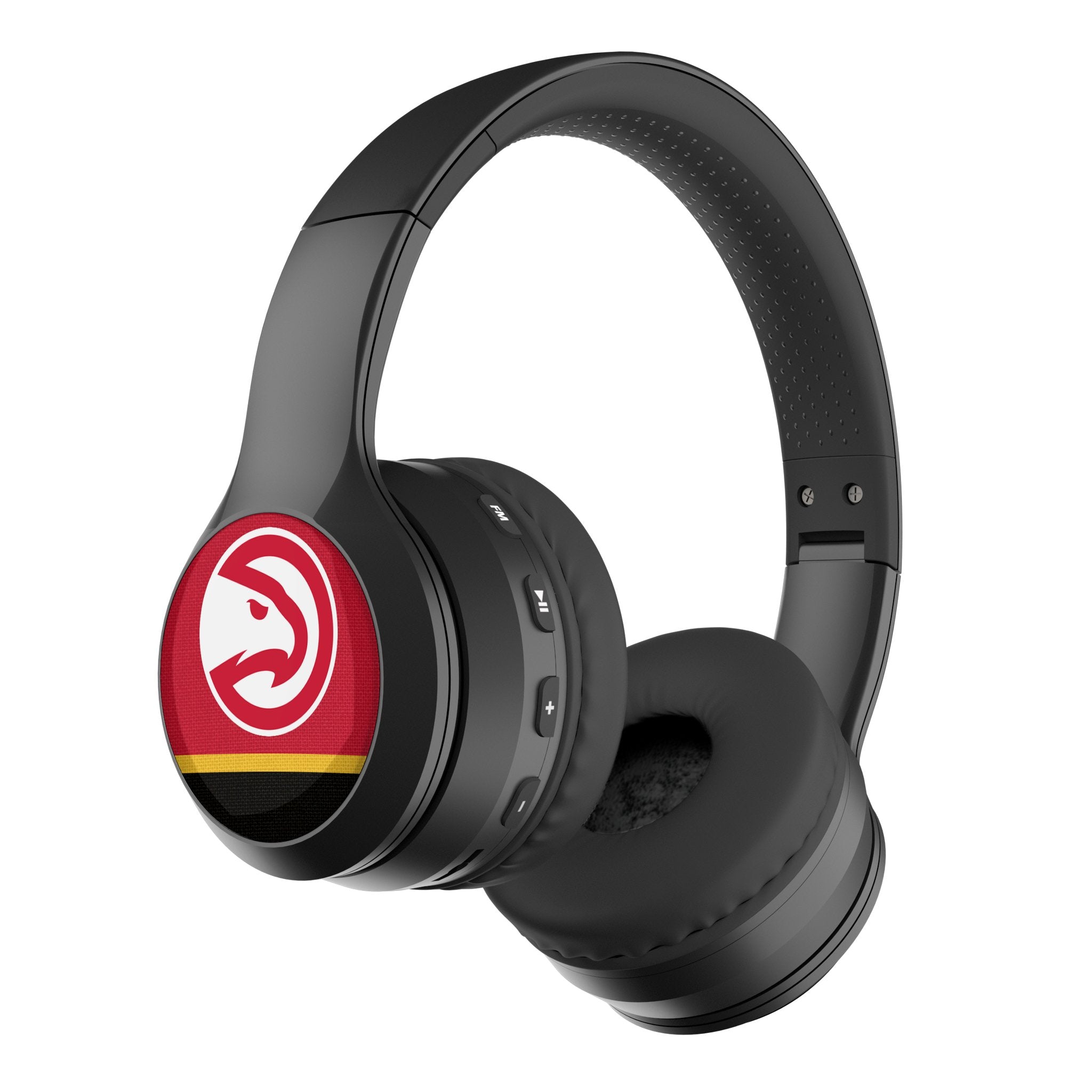 Atlanta Hawks NBA Wireless Bluetooth Over-Ear Headphones with Case - Perfect for Gaming, Music & Travel
