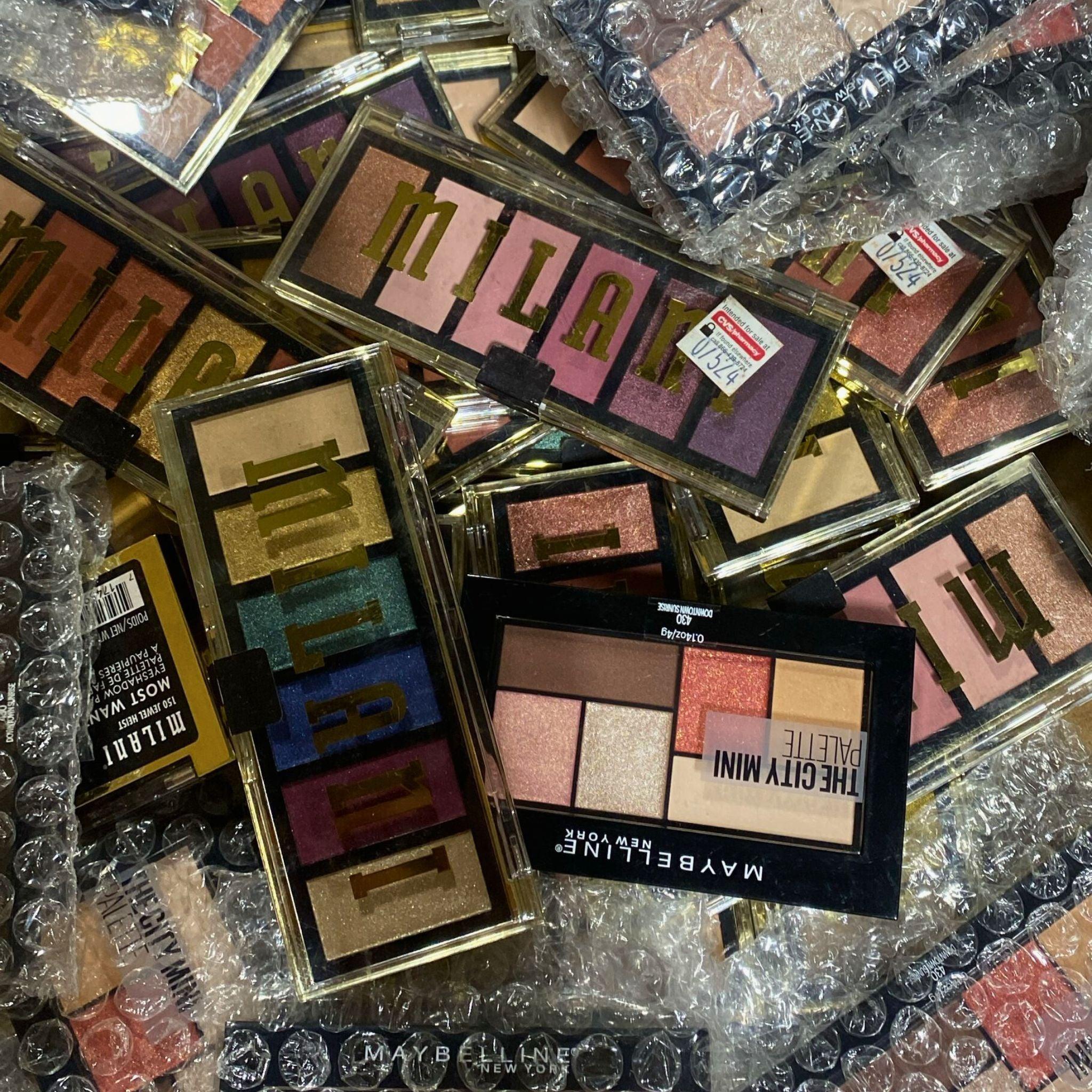Milani Most Wanted & Maybelline The City Mini Eyeshadow Palettes - 65 Piece Eyeshadow Palette Set for Professional Makeup & Everyday Wear - Perfect for Bridal, Party & Special Occasion Makeup Looks