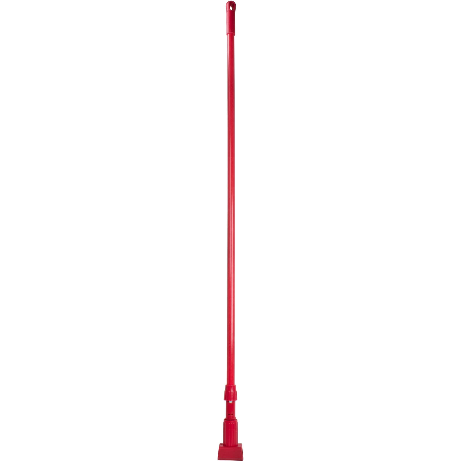 SPARTA 369475EC05 Fiberglass Mop Handle - 60 Inch Commercial & Residential Cleaning Mop with Swivel Hang-Up Cap & Jaw Style Head (Red, Pack of 12) - Ideal for Schools, Hospitals, Offices, and Home Cleaning