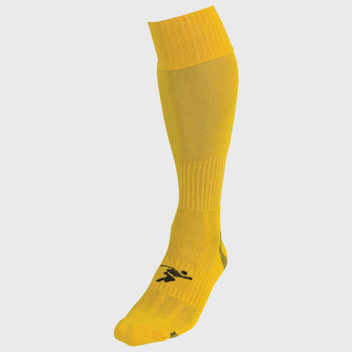 Precision Training Pro Rugby Socks - High-Performance Yellow Sports Socks for Rugby, Football & Training - Perfect for Athletes & Team Sports