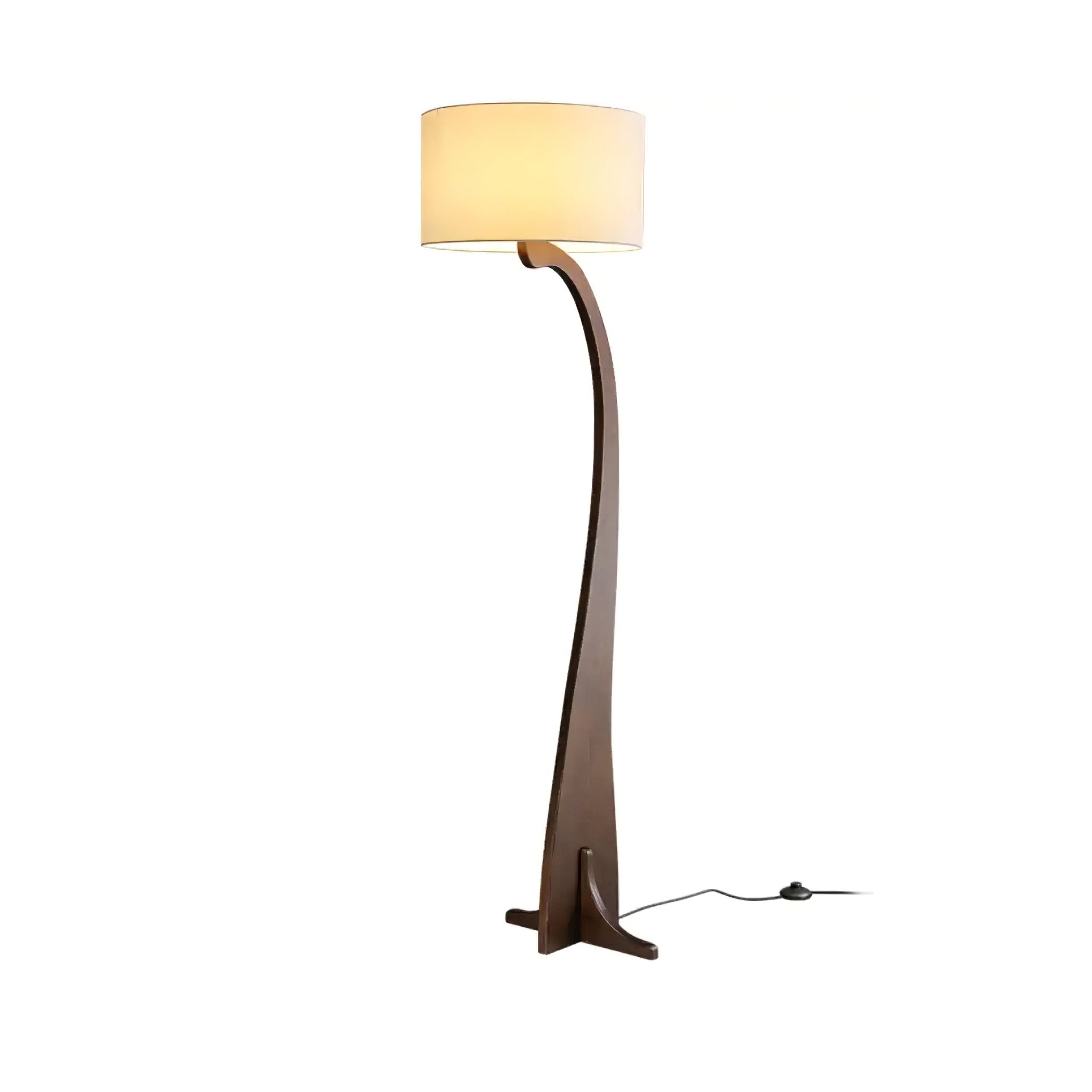 Modern Bow Curve Floor Lamp - Adjustable Arc Standing Light for Living Room, Bedroom & Office - Perfect for Reading, Decor & Ambient Lighting