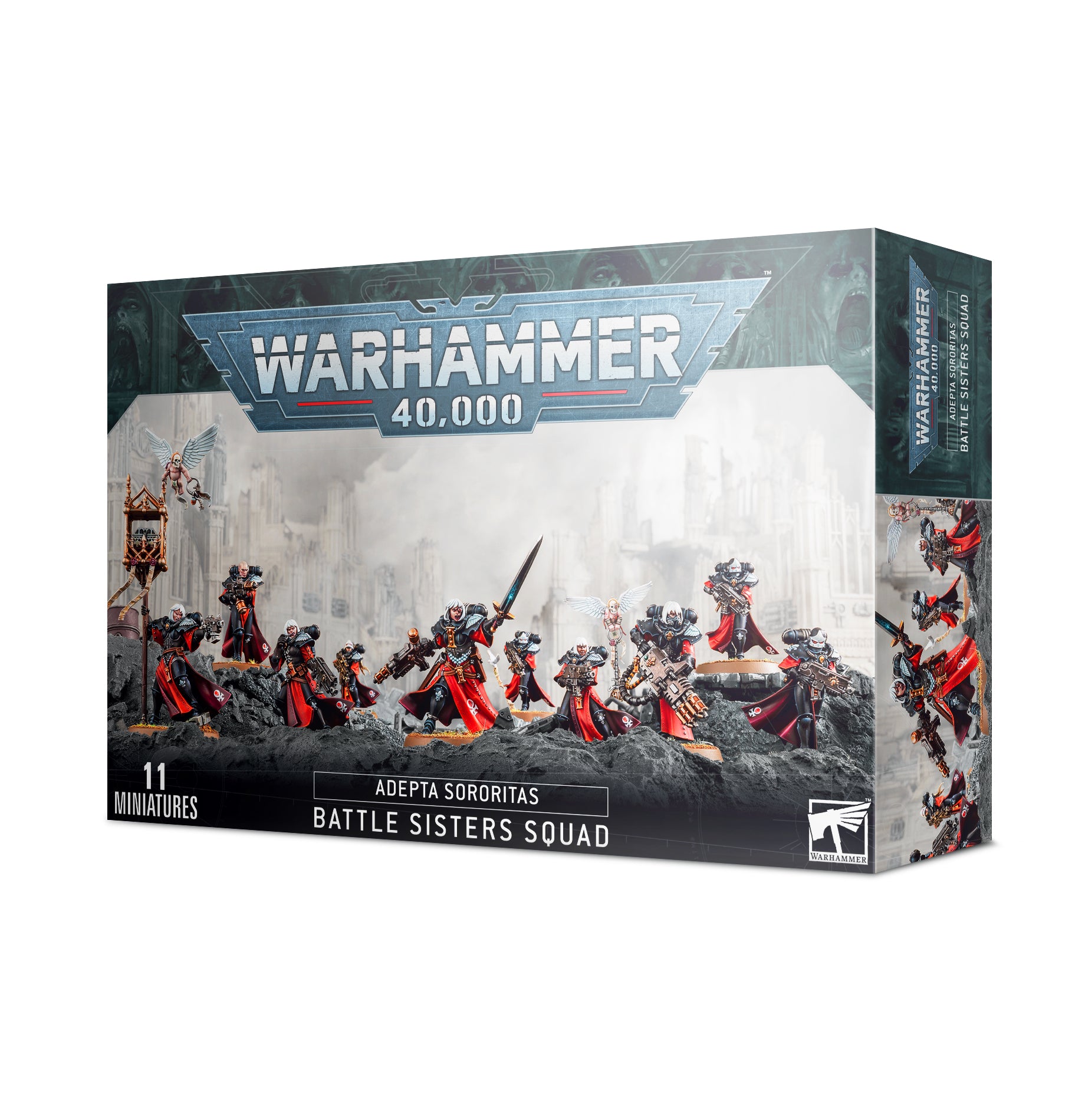 Adepta Sororitas Battle Sisters Squad - Warhammer 40K Miniatures for Tabletop Gaming & Collecting - Perfect for Wargaming Battles and Display