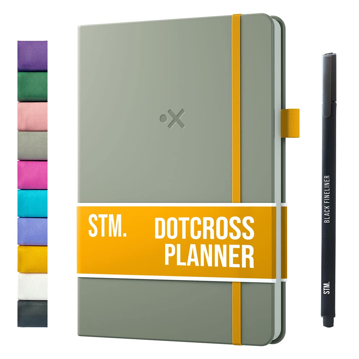 2025 Daily Planner (Undated) - B5 Dot Grid Notebook for Personal, Work & Academic Goals | Weekly & Monthly Calendar Organizer | Perfect for Productivity, Time Management & Goal Tracking | Home, Office & School Use