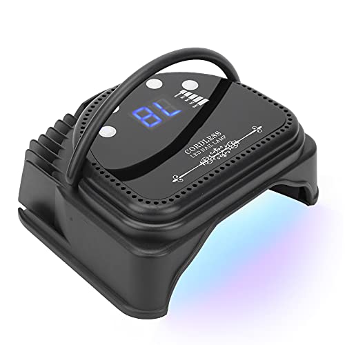 Professional 66W UV LED Nail Lamp Dryer with 4 Timer Settings & Portable Handle - Fast Curing Light for Gel Polish, Acrylic Nails - Perfect for Home Manicures, Salon Nail Art & DIY Nail Care (US)