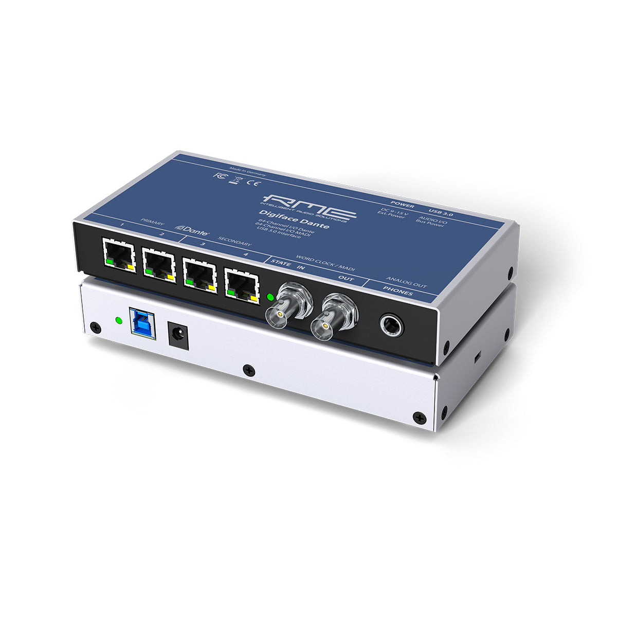 RME Digiface Dante 256-Channel 192kHz USB Audio Interface for Professional Studio Recording & Live Sound