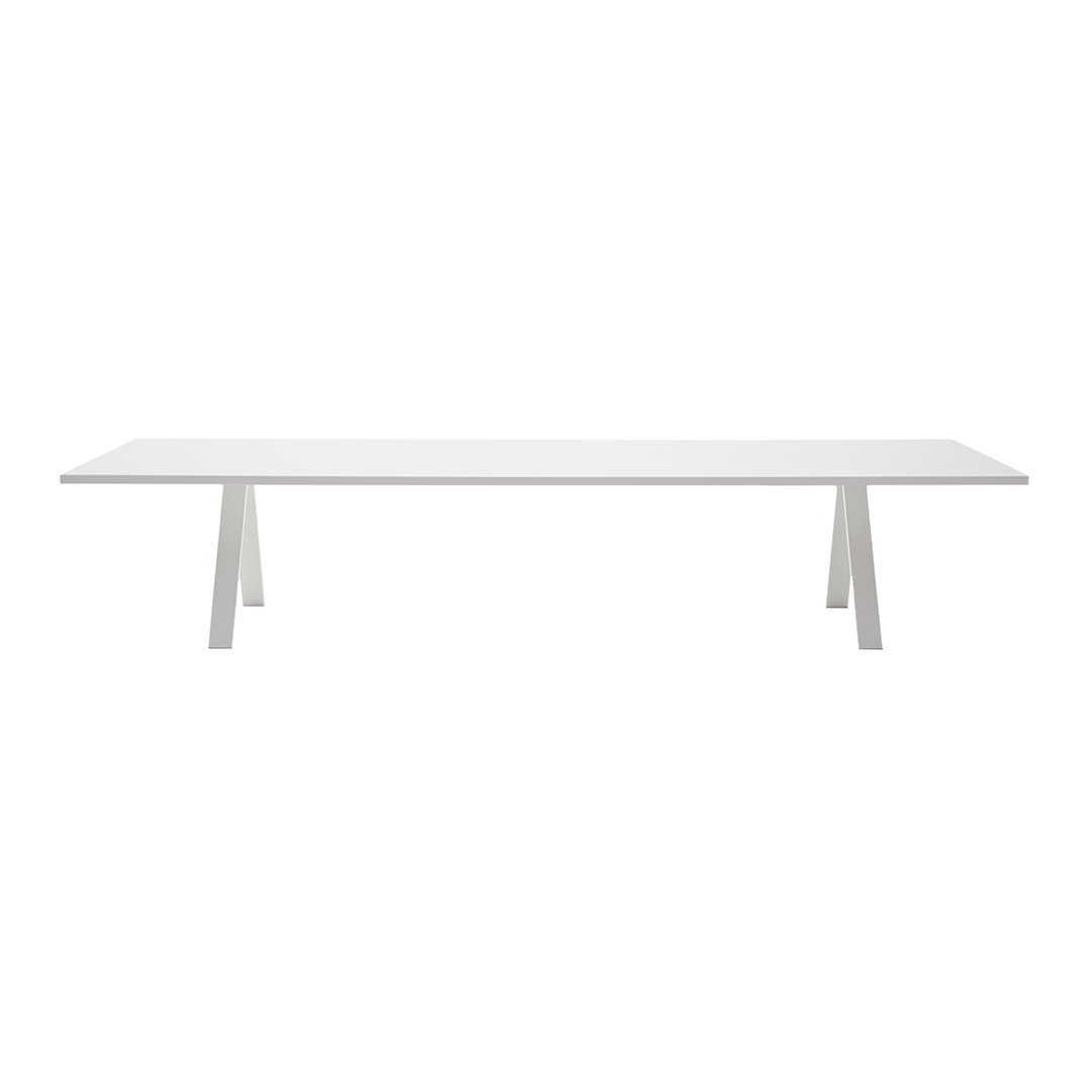 Arper Cross Table - Modern Dining Table for Home & Office | Perfect for Small Spaces, Kitchens, and Conference Rooms