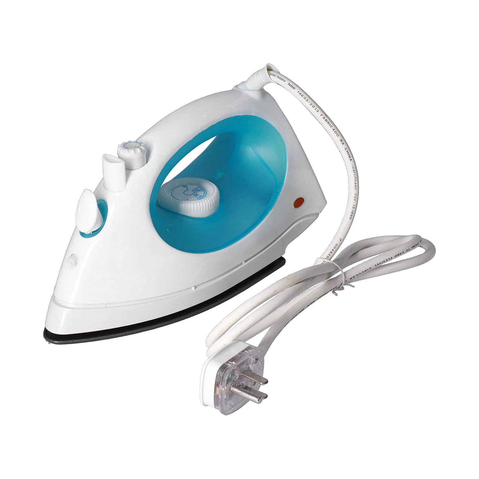 1200W Steam Iron for Clothes - Fast Heating Wet & Dry Handheld Electric Iron with Powerful Steam - Perfect for Home Use, Travel, and Professional Garment Care