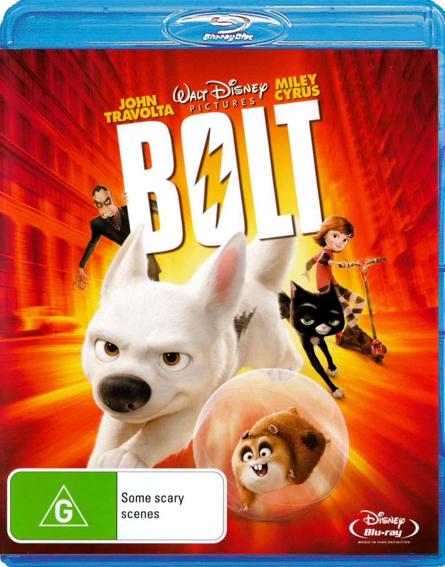 Bolt Blu-ray DVD - Brand New & Factory Sealed - Perfect for Family Movie Nights & Disney Collections