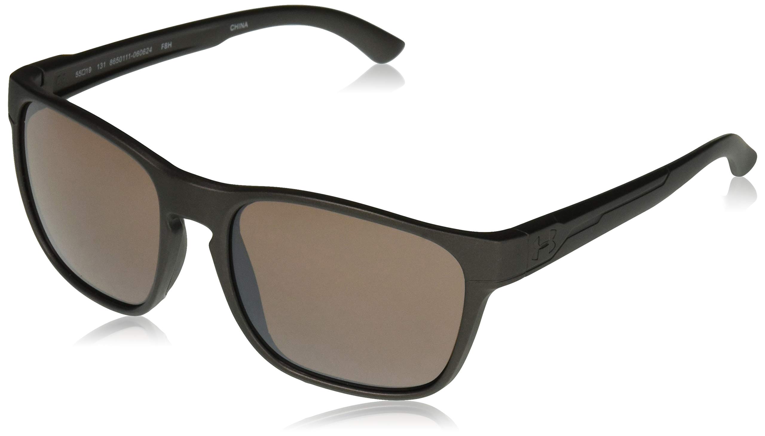Under Armour Glimpse Sunglasses for Men & Women - Polarized Wayfarer Style UV Protection - Perfect for Running, Cycling & Outdoor Sports