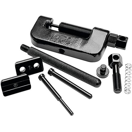 Chain Breaker Press and Riveting Tool Kit - Heavy Duty Bike Chain Repair Tool for Motorcycle & Bicycle Maintenance - Perfect for Home Garage, Bike Shop, and DIY Repairs