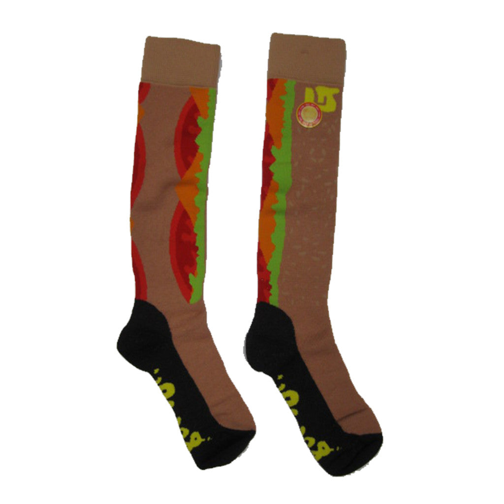 Burton Party Sock 2012 - Comfortable & Stylish Snowboard Socks for Men & Women - Perfect for Winter Sports, Snowboarding & Cold Weather Activities