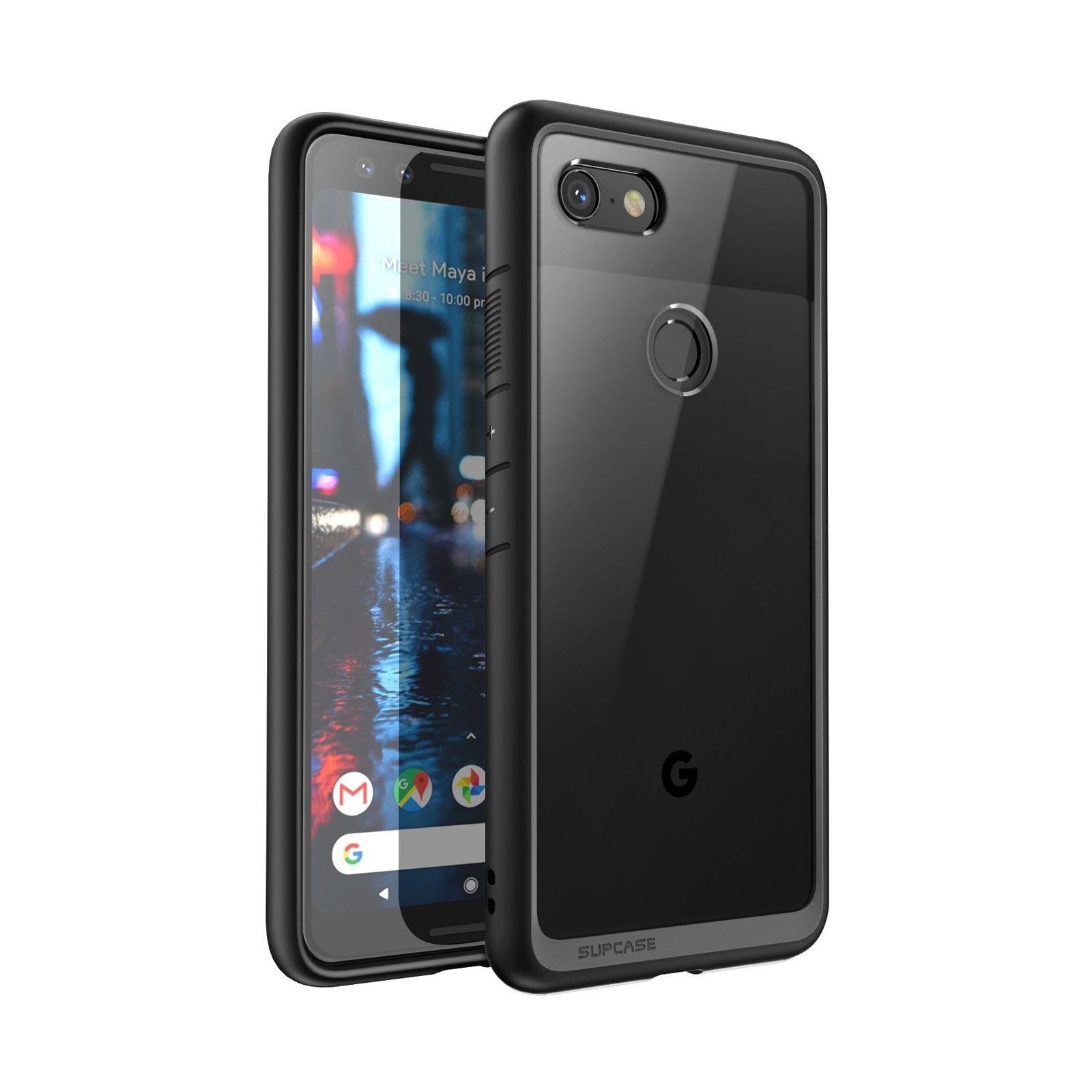 Google Pixel 3a Case - Unicorn Beetle Style Clear Black Protective Cover | Slim Fit, Shockproof & Scratch Resistant | Perfect for Everyday Use, Travel & Outdoor Activities