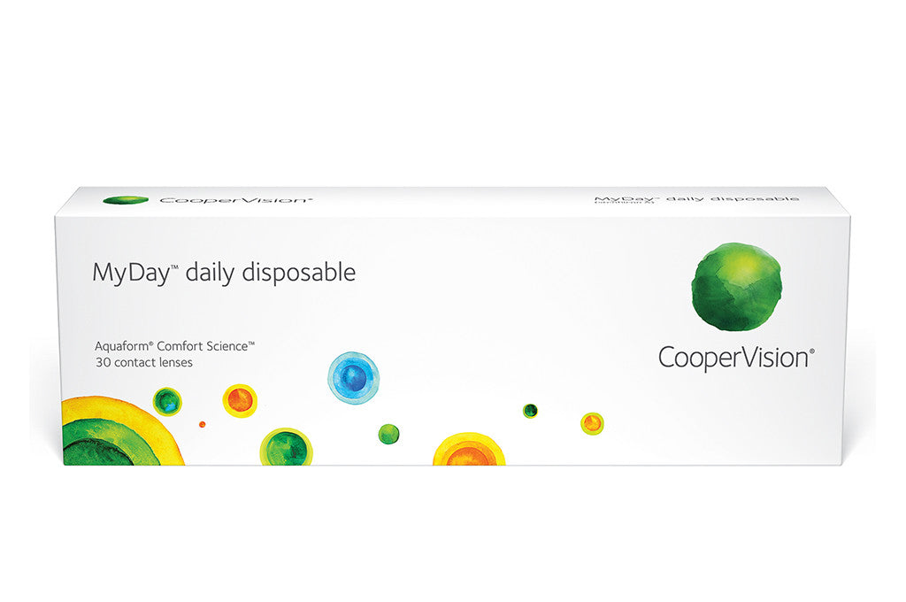 MyDay 30 Pack Colored Contact Lenses - Monthly Disposable Soft Lenses (6 Styles, 5 Pairs Each) - Natural Eye Color Enhancer for Cosplay & Costume Parties - $42.99 with Free StarTrack Courier Shipping