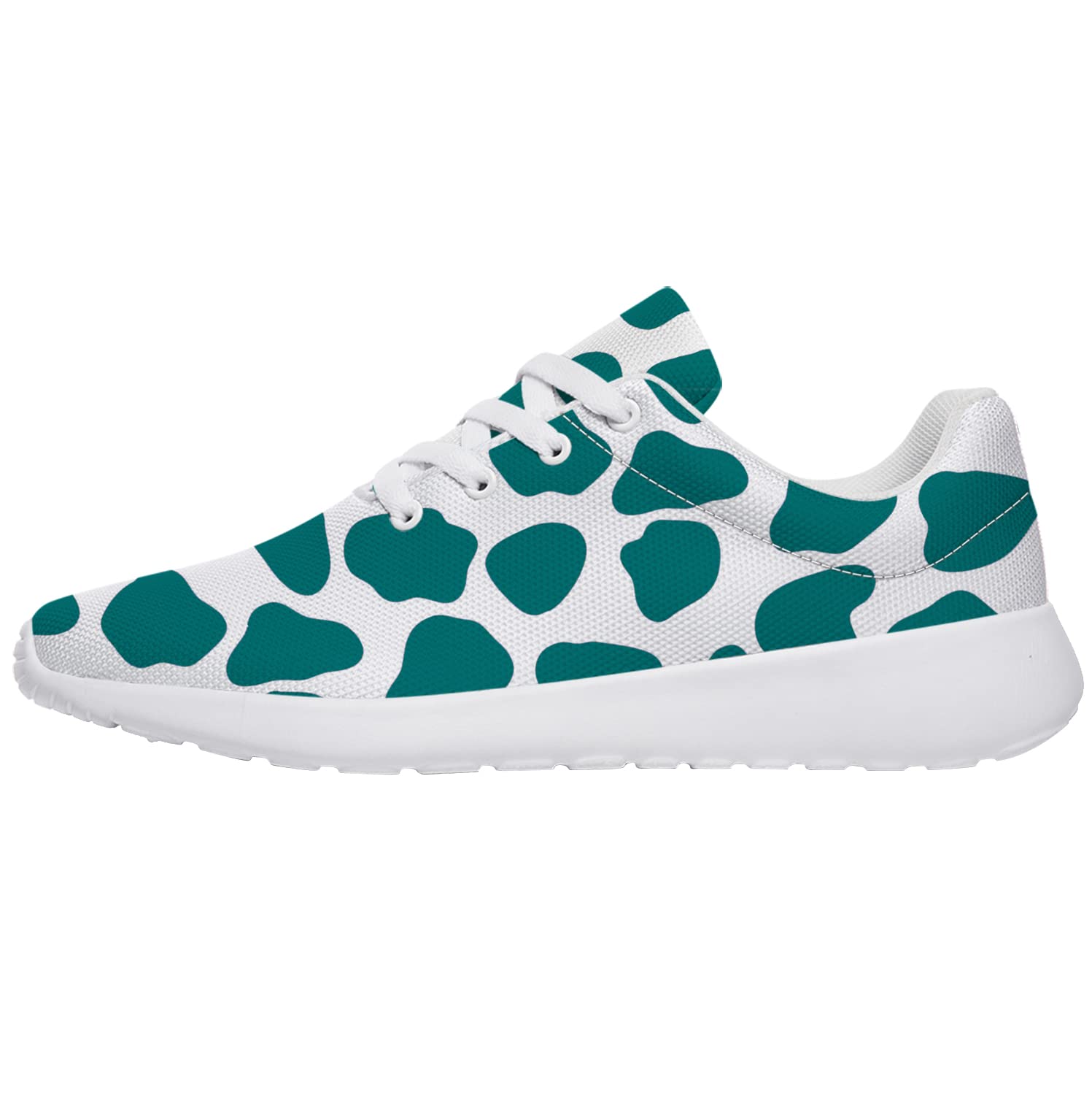 Cow Print Shoes for Men & Women - Lightweight Athletic Running Sneakers, Tennis & Walking Shoes - Perfect Gift for Her or Him - Ideal for Running, Gym Workouts & Casual Wear