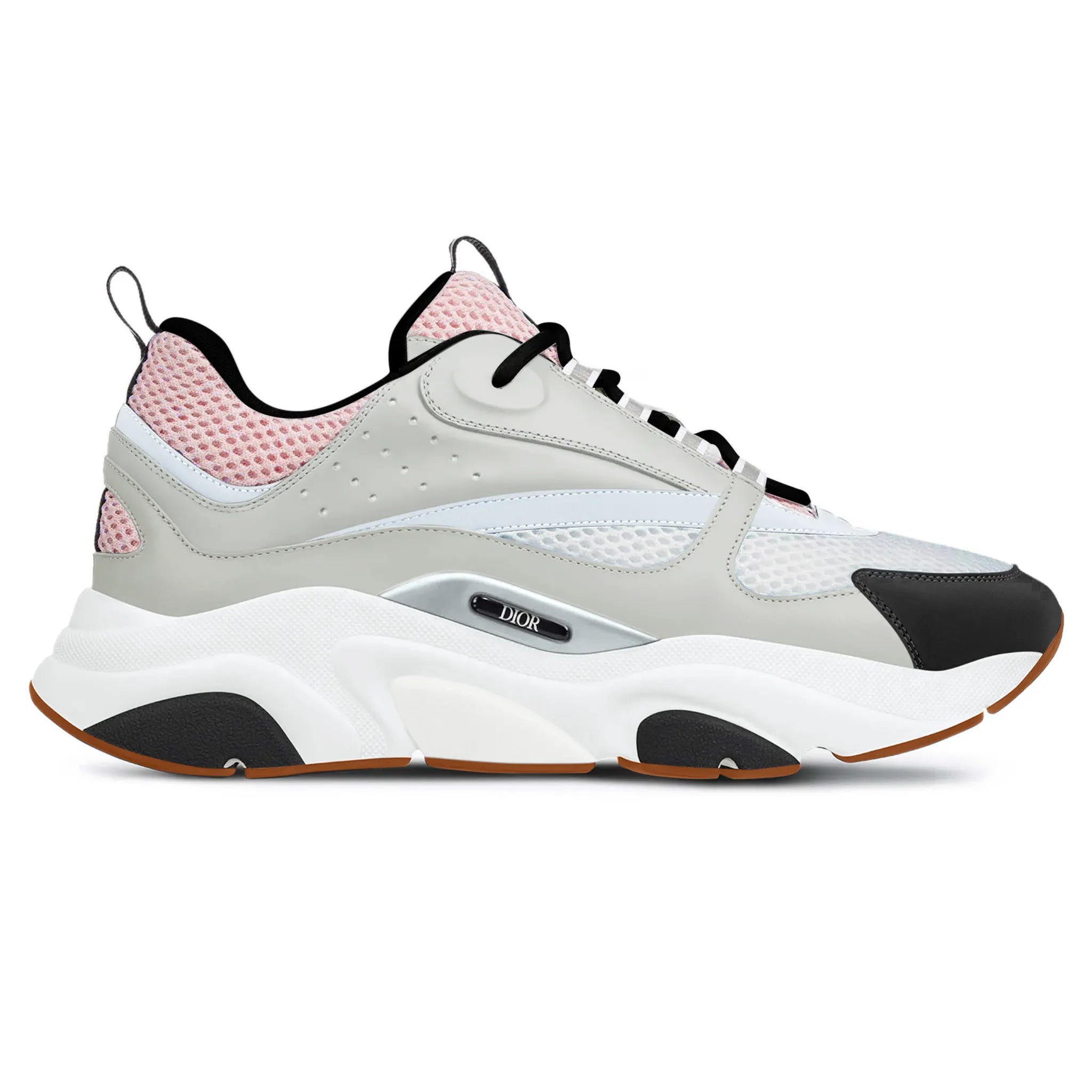 Dior B22 Sneakers for Women - Pale Pink & Grey Fashion Running Shoes | Stylish Comfort for Casual Wear, Gym & Daily Outfits