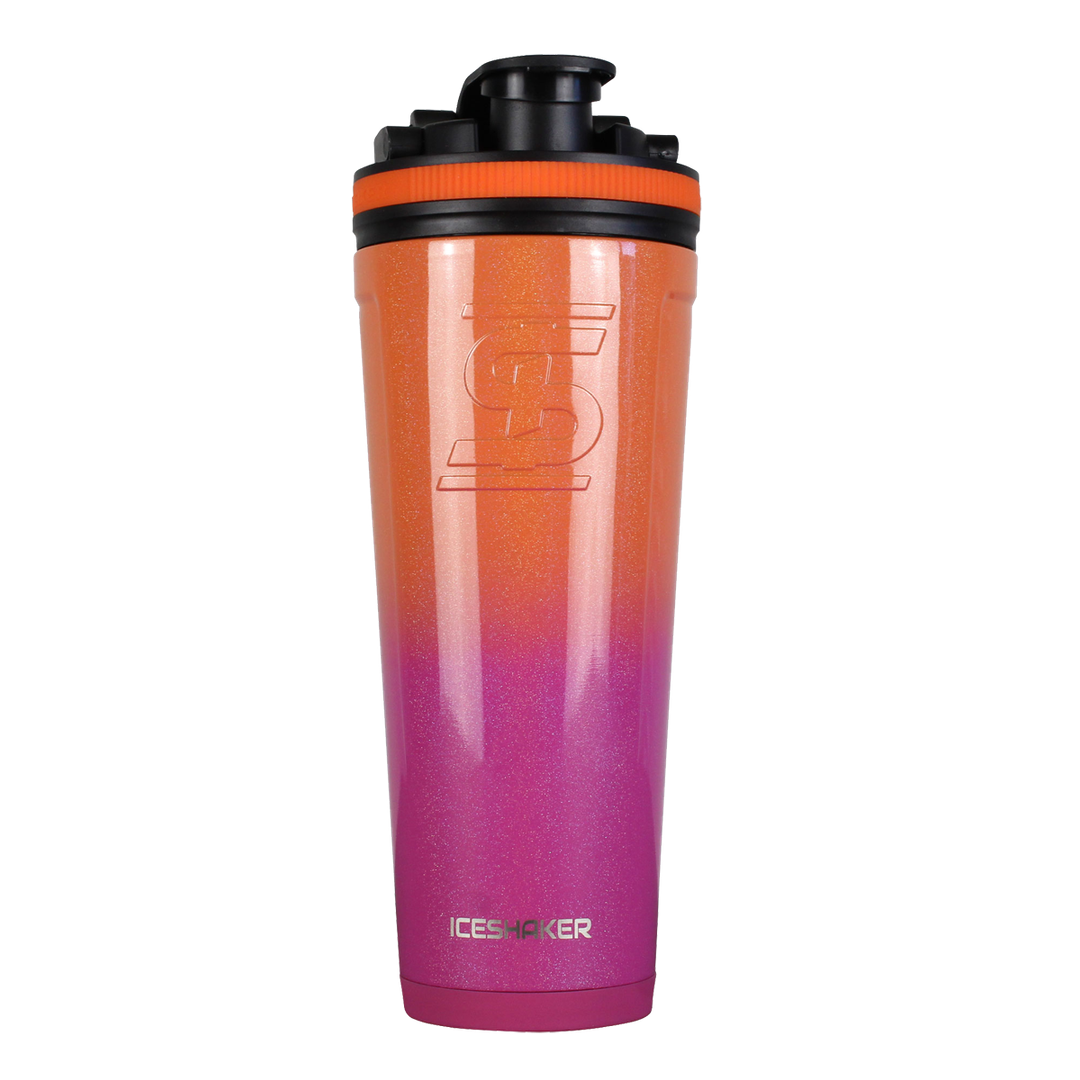 Custom 36oz Insulated Stainless Steel Water Bottle with Lid - Leakproof Gym & Sports Shaker Cup - Perfect for Workouts, Hiking & Summer Outdoor Activities