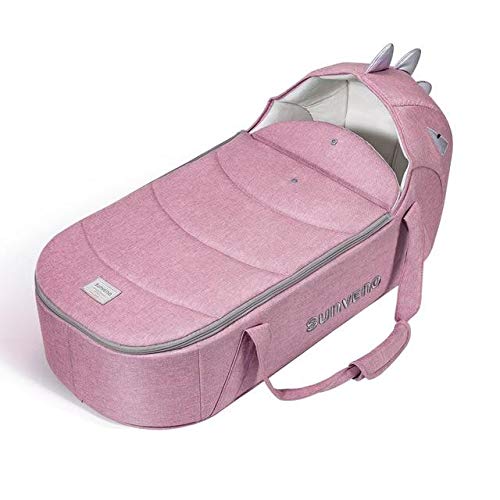 Amele Portable Travel Baby Bed - Lightweight & Foldable for Infants & Toddlers - Green - Perfect for Camping, Hotels & Airplane Travel