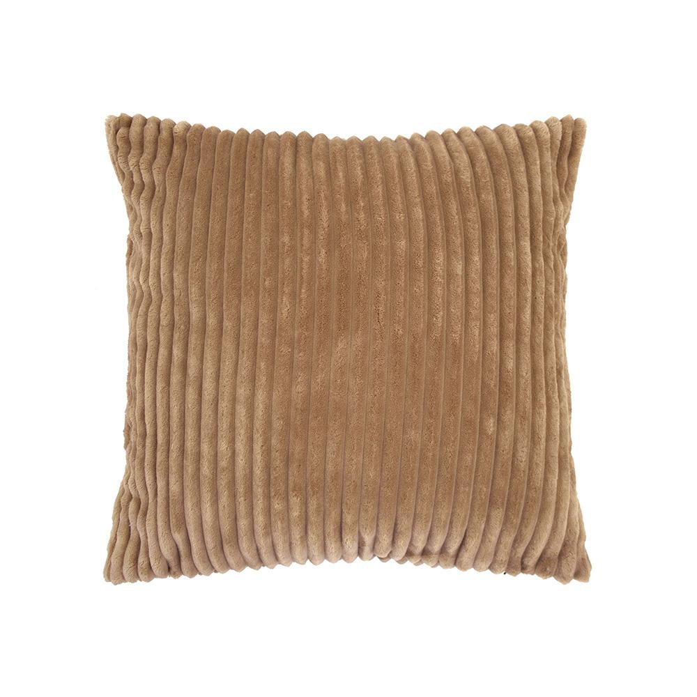 Bambury Channel 50x50cm Filled Cushion - Soft Decorative Throw Pillow for Sofa, Bed & Home Decor - Perfect for Living Room, Bedroom and Office Comfort