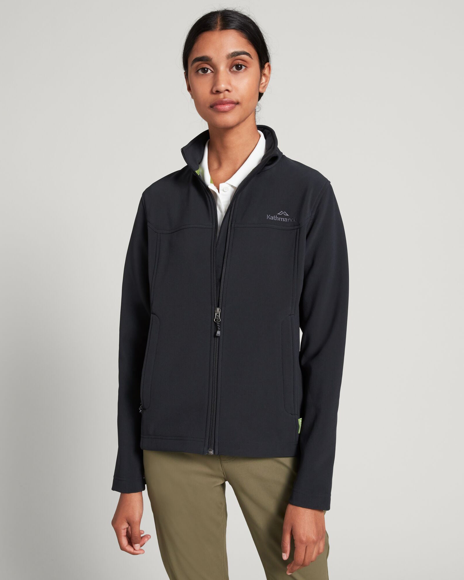 Women's Arbury Jacket - Waterproof Windbreaker with Hood, Lightweight Outdoor Jacket for Hiking, Running & Travel | Black
