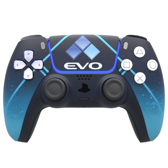 EVO Championship Series 2029 Custom PS5 Controller - Professional Gaming Controller for PlayStation 5 - Perfect for Esports Tournaments & Competitive Gaming