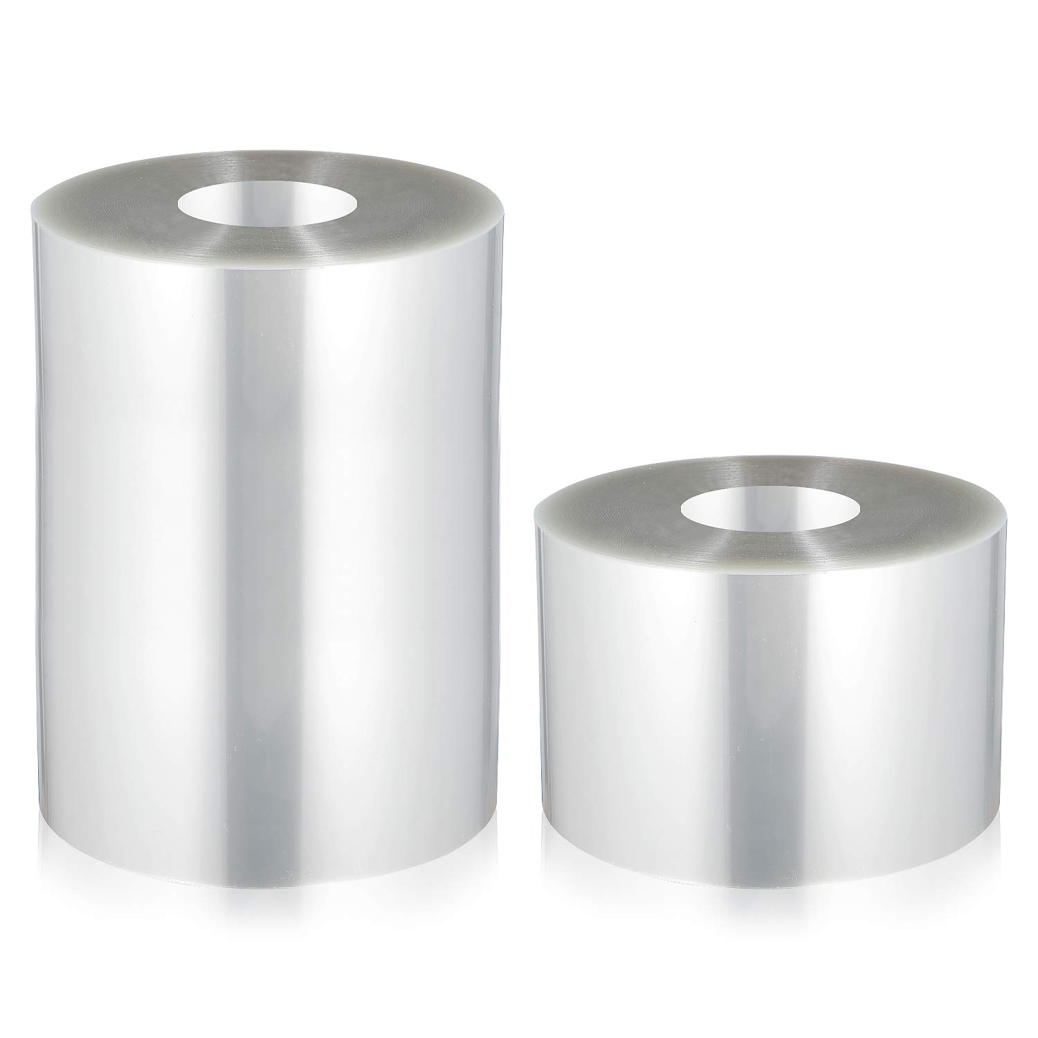 2 Pack Clear Acetate Cake Collar Strips for Mousse, Chocolate & Dessert Baking - 3.94