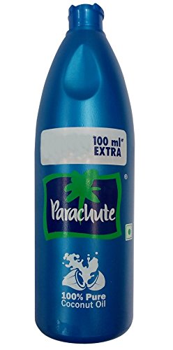 100% Pure Coconut Hair Oil by Parachute - 500ml + 100ml Bonus Bottle for Hair Growth, Frizz Control & Scalp Nourishment | Perfect for Daily Hair Care, Styling & Deep Conditioning Treatments