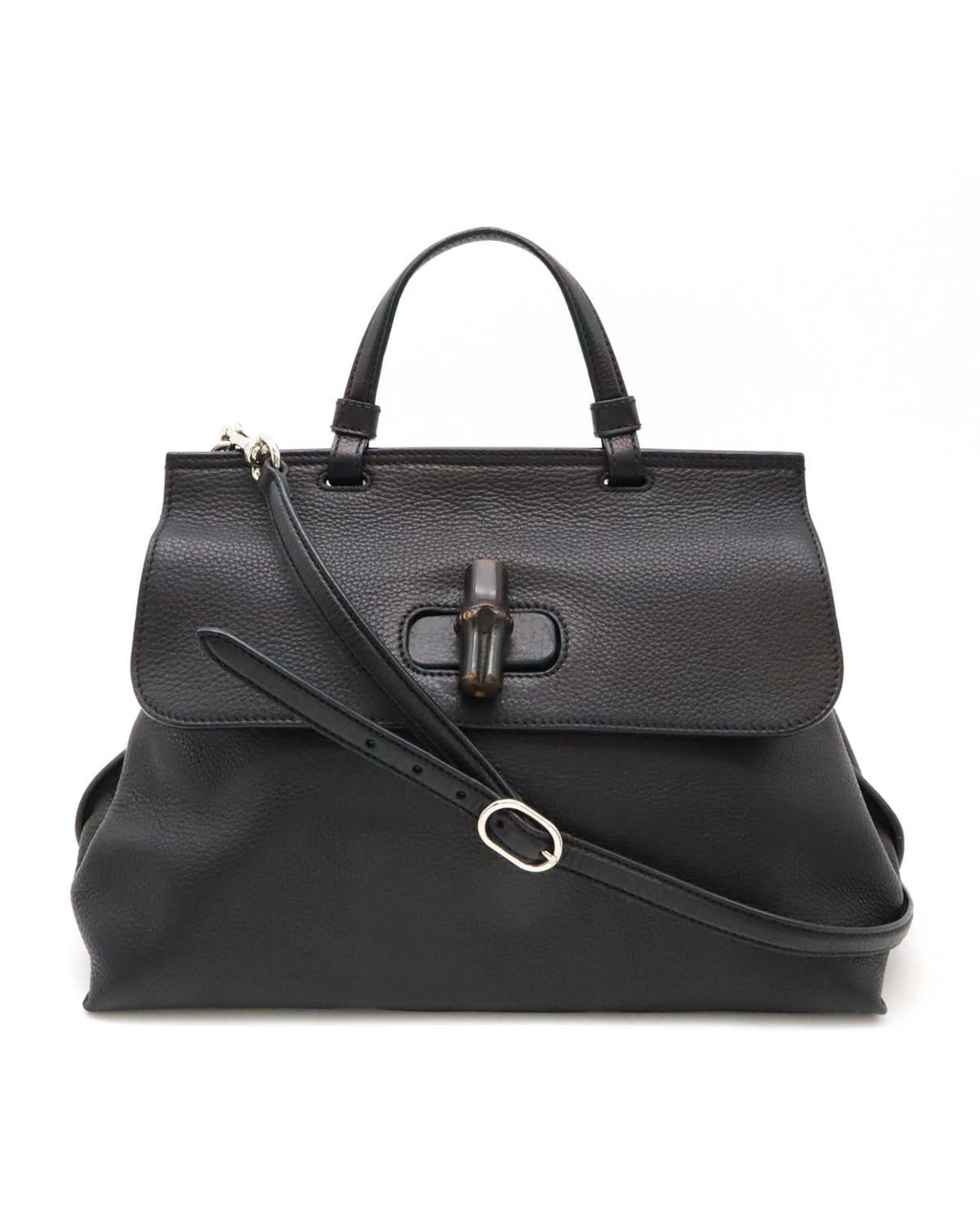 Stylish Bamboo Leather Shoulder Bag for Women - Lightweight & Durable Crossbody Purse for Travel, Shopping & Everyday Use