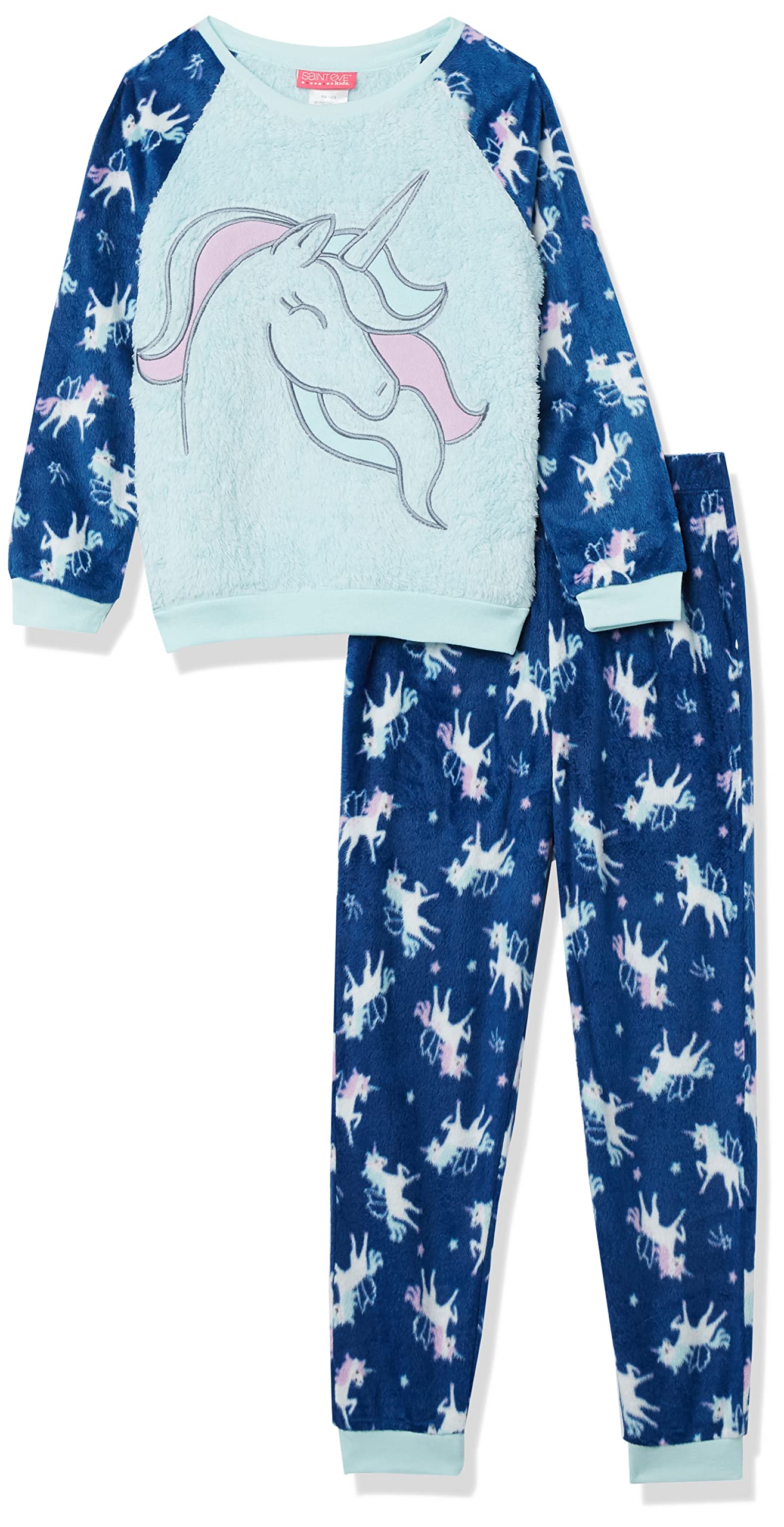 St. Eve Girls Dream Doll Pajama Set - Soft & Cute 2-Piece Sleepwear for Toddlers & Kids - Perfect for Bedtime, Sleepovers & Cozy Nights