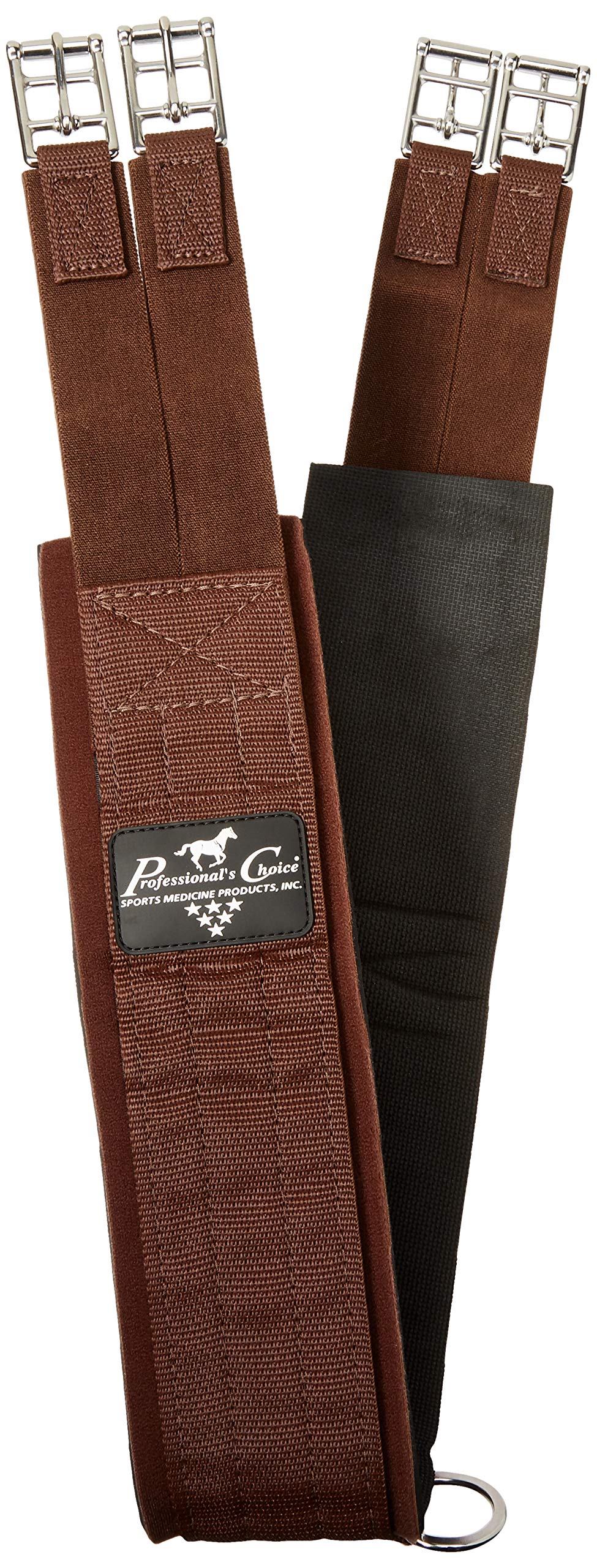 Pro Choice SMX English Girth - Premium Leather Horse Cinch, 48